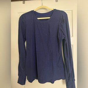 Lululemon Long-Sleeve Navy Pullover